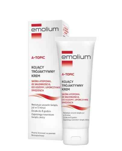 Emolium A-Topic, kojący krem trójaktywny, 50 ml